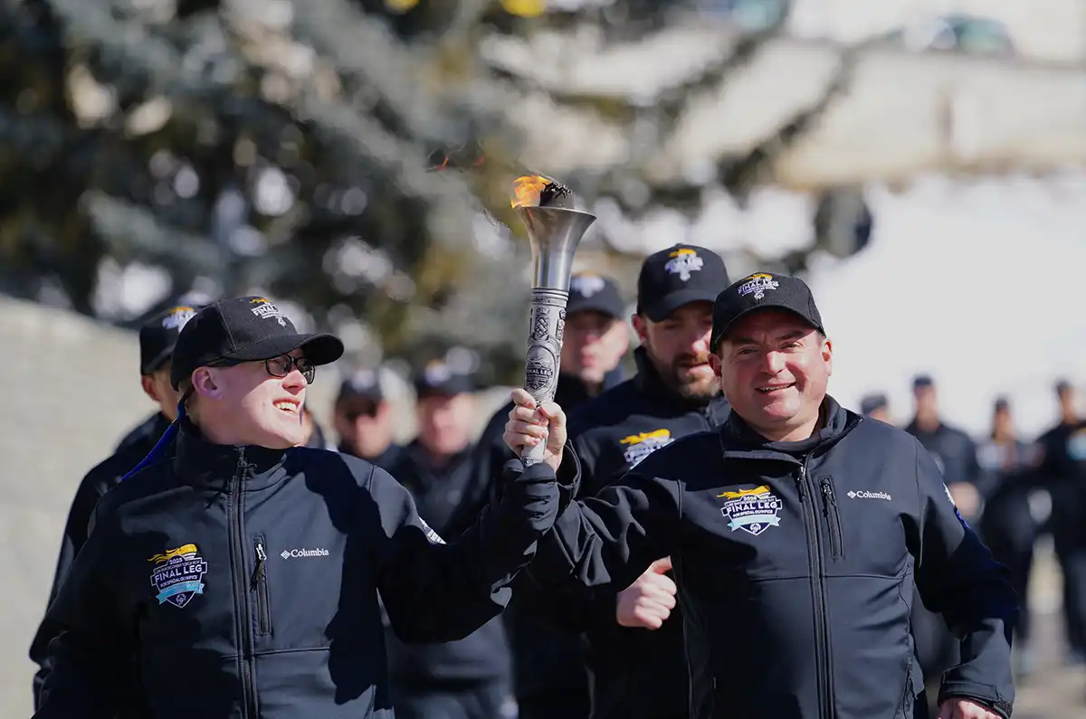 2025 - Winter World Games Italy - Torch Run - Final Leg - Sestriere - DSmith_DS702256