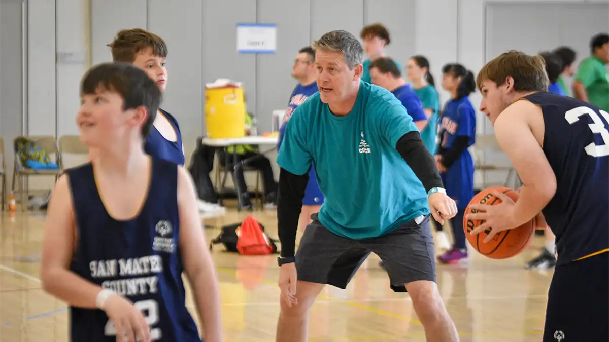 Be A Volunteer - San Mateo County - Basketball