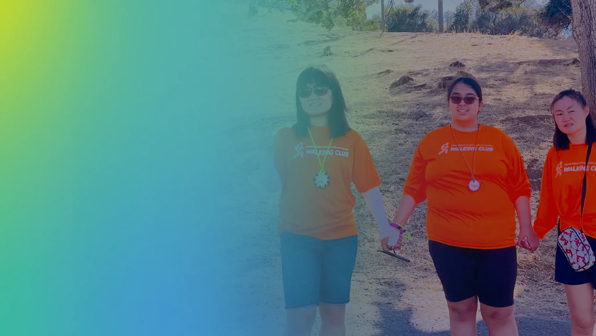 Walking Club participants