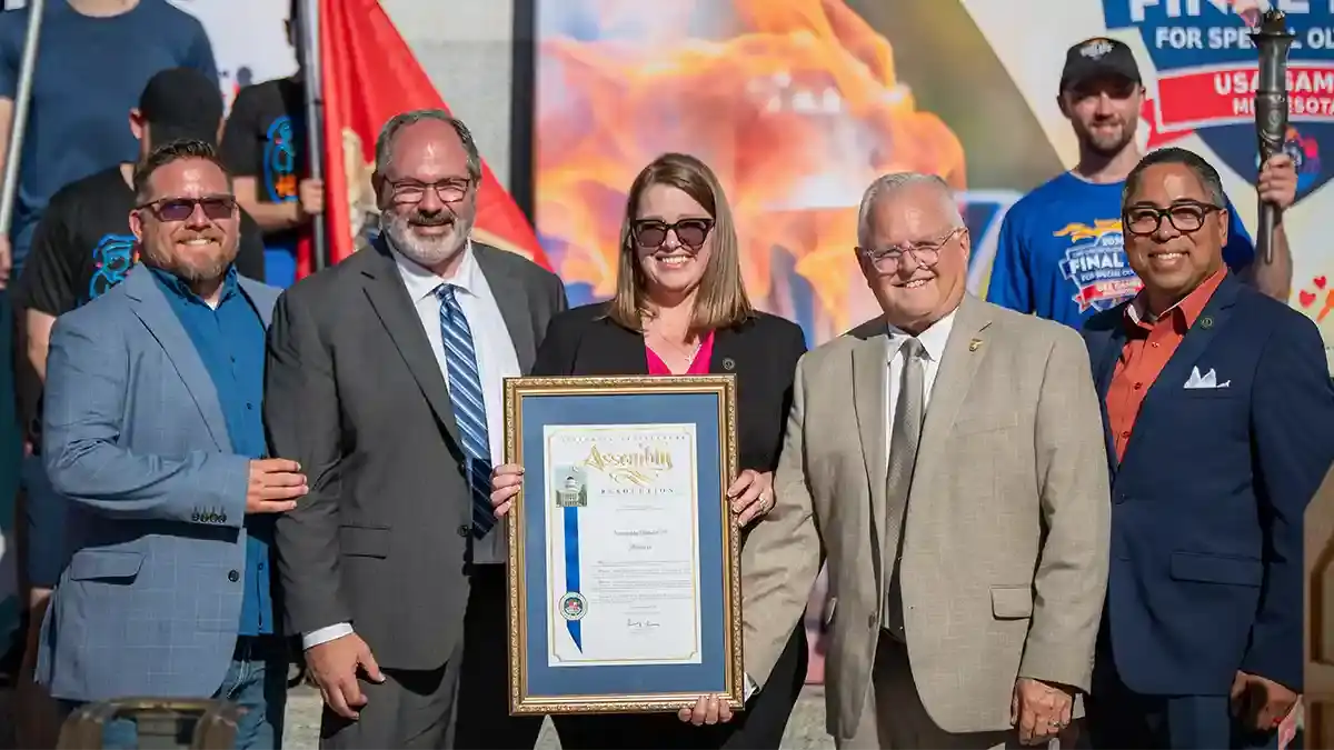 Torch Run Celebration USA Games Experience - Honors