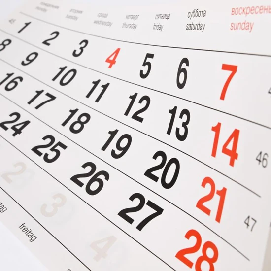 Calendar of Events