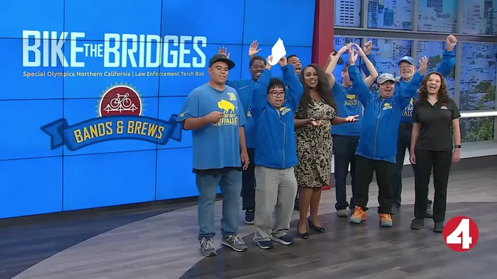 News - Kron4 Bike the Bridge Studio Recording